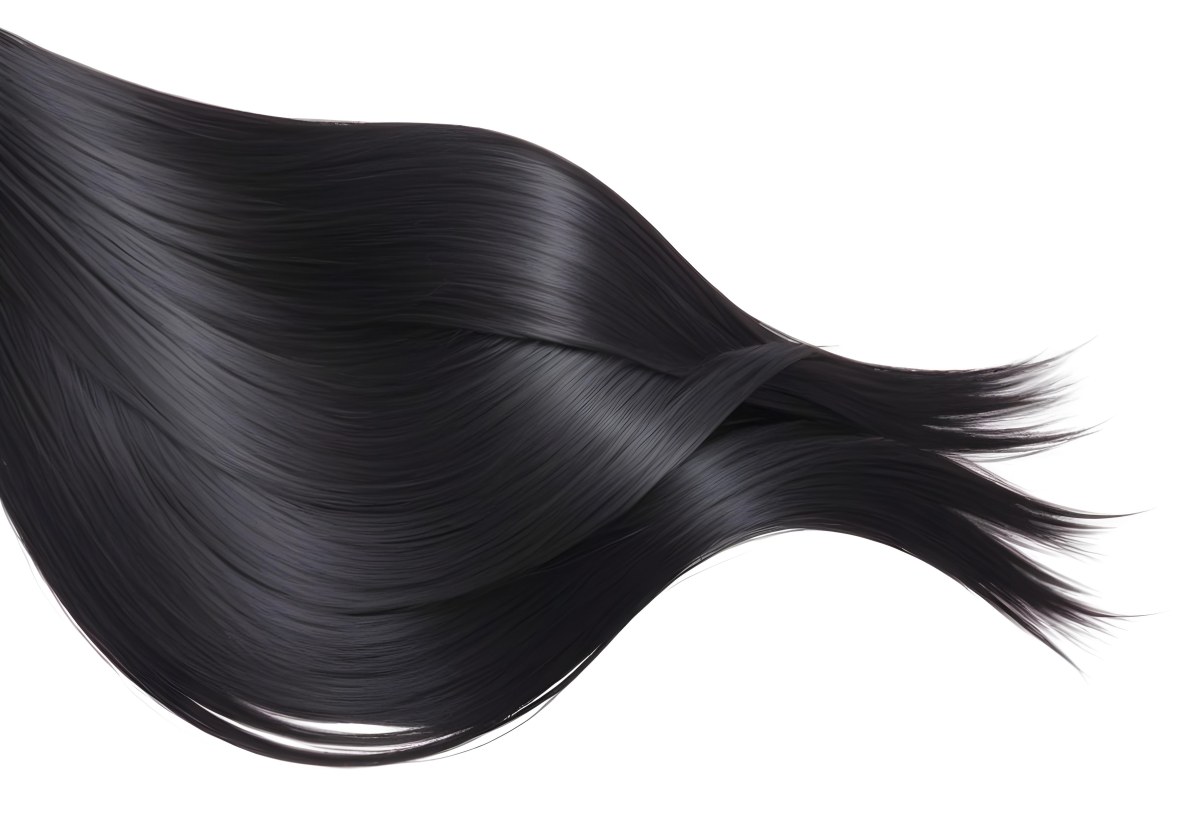 Flowing Black Hair With Smooth Shiny Strands 5 7fc1