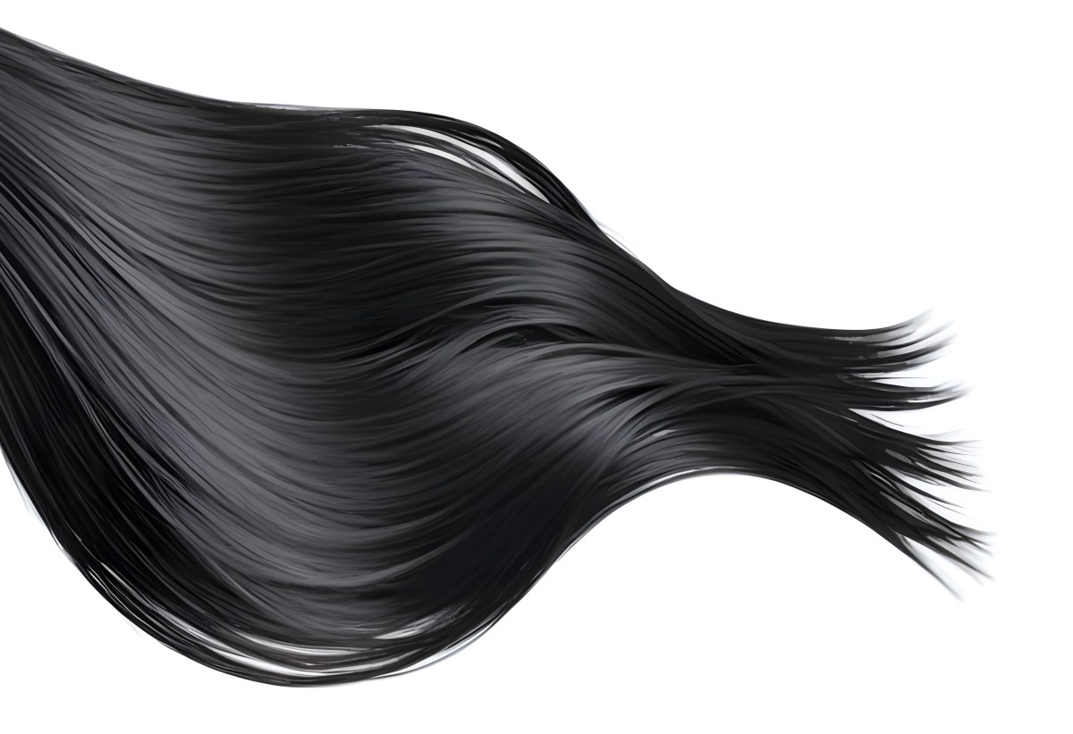 Flowing Black Hair With Smooth Shiny Strands 6 63c2