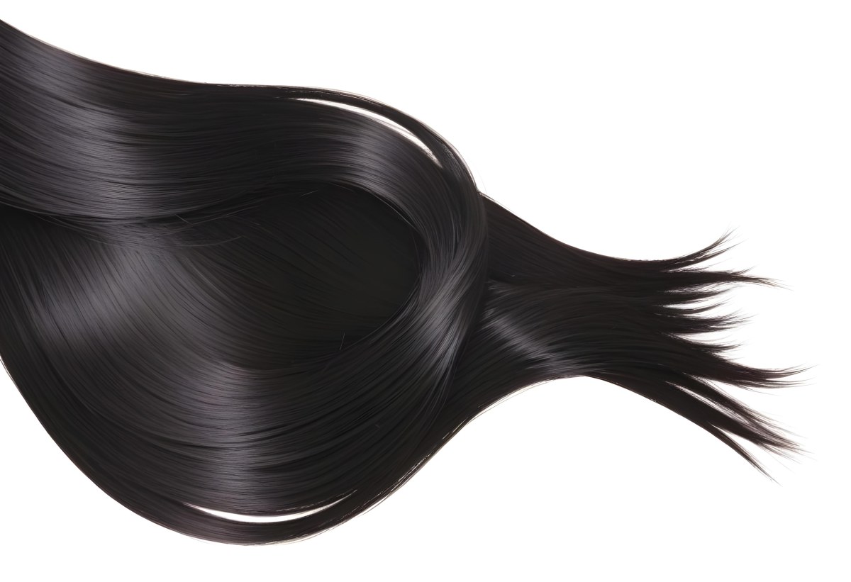 Flowing Black Hair With Smooth Shiny Strands 8 06ac
