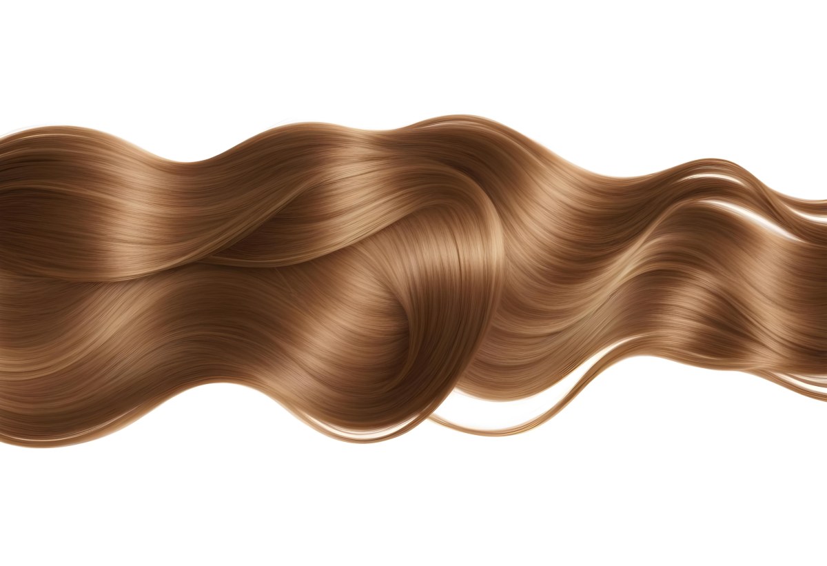 Wavy Golden Brown Hair With A Shiny Healthy Appearance 20 49cf