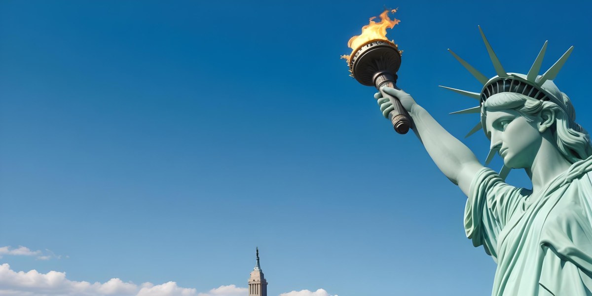 3d Model Statue Of Liberty Arm Holding The Torch Blue Sky Background Figure Octane Render Volumetric Highly Detailed Videogame Aesthetic 46 6f4a