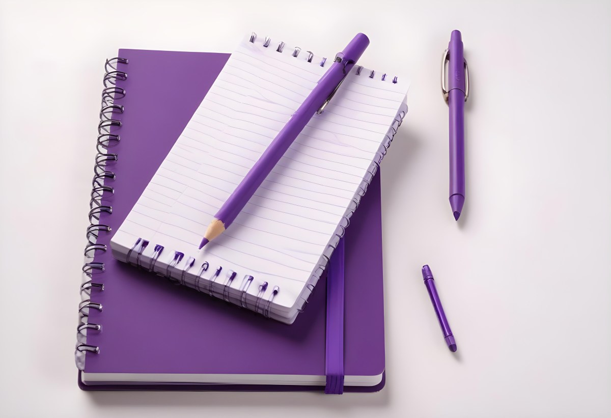 A Purple Notebook