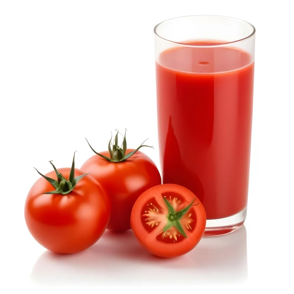 A Glass Of Fresh Tomato Juice With Whole Tomato 7 De61