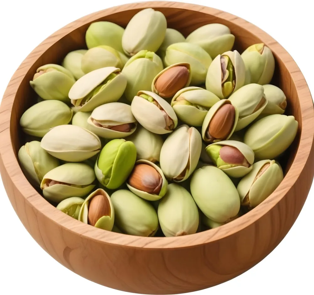 A Wooden Bowl Filled