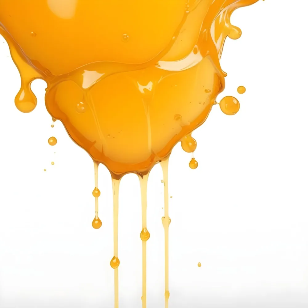 Orange Juice Splash With Liquid Drops Studio Shot White Background 4 C3ae