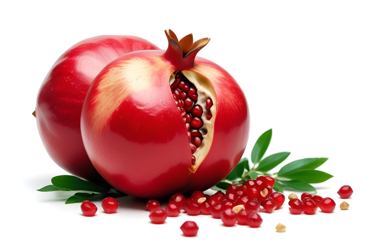 35mm Film Photography A Red Pomegranate Fruit With 51 C226
