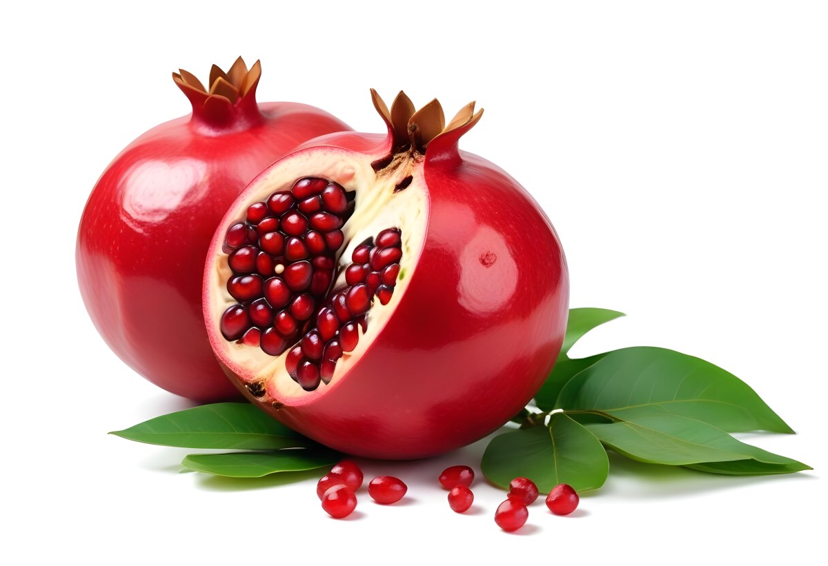 35mm Film Photography A Red Pomegranate Fruit With 57 7cf6