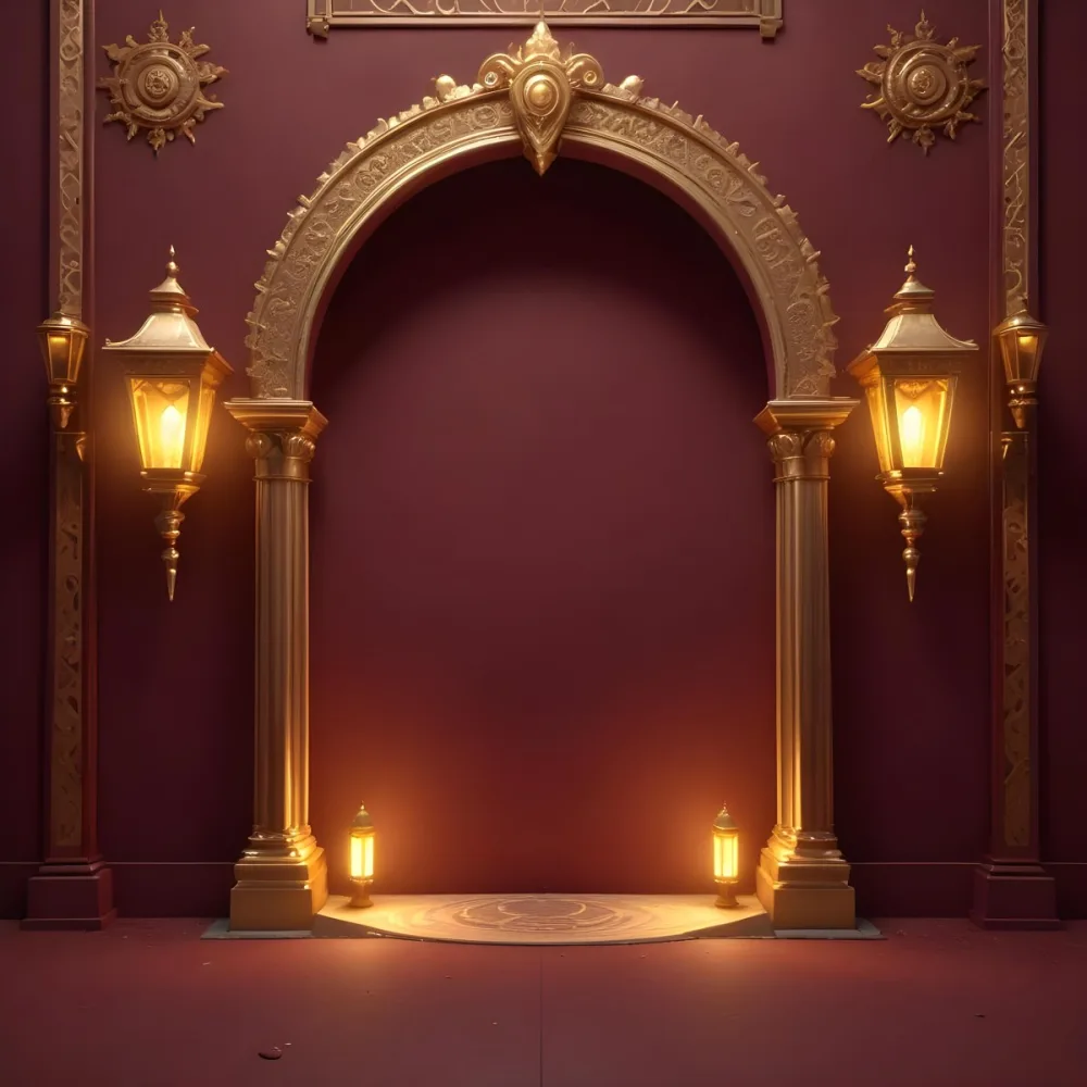 A Maroon Wall