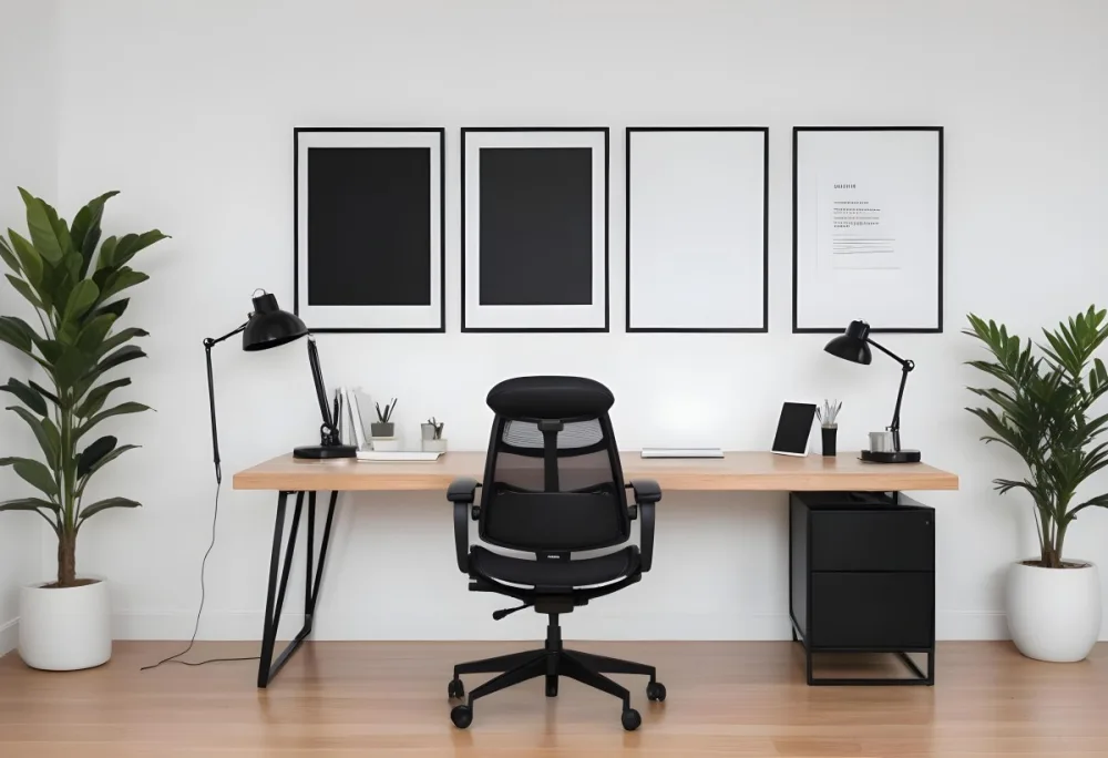 A Modern Minimalist Office Space