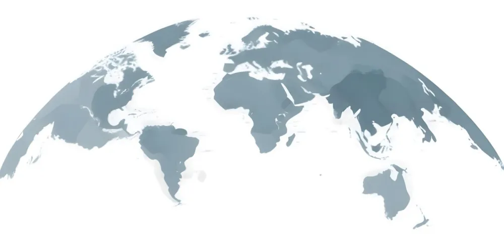 3d Model World Map With Continents In Gray And White Centered On Africa And Europe With A Curved Perspective Simple And Minimalist Design Figure Octane Render Volumetric Highly Detailed Videogame Aesthetic 45 2e35