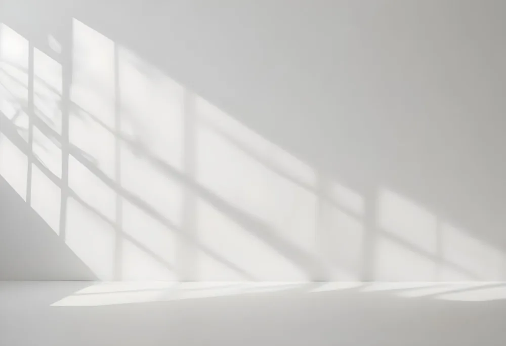 A Minimalist White Background With Soft Blurred Shadows Creating A Serene And Calming Atmosphere 5 Cf82