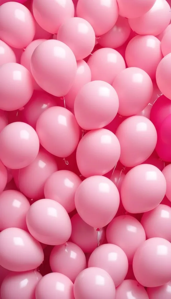 Colorful Balloons In Shades Of Pink Filling The Frame 25 C8a4