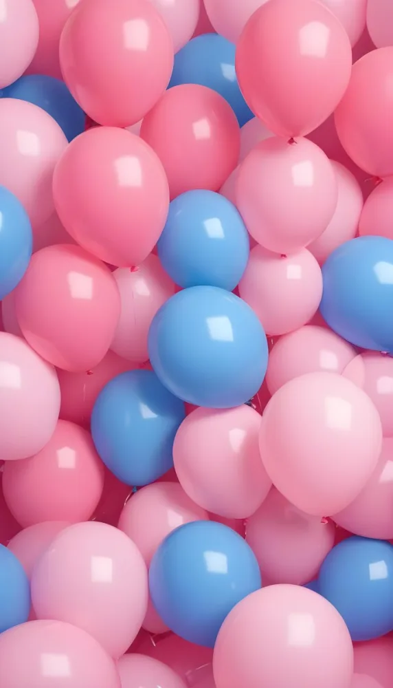 Colorful Balloons In Shades Of Pink Filling The Frame 26 Caf2