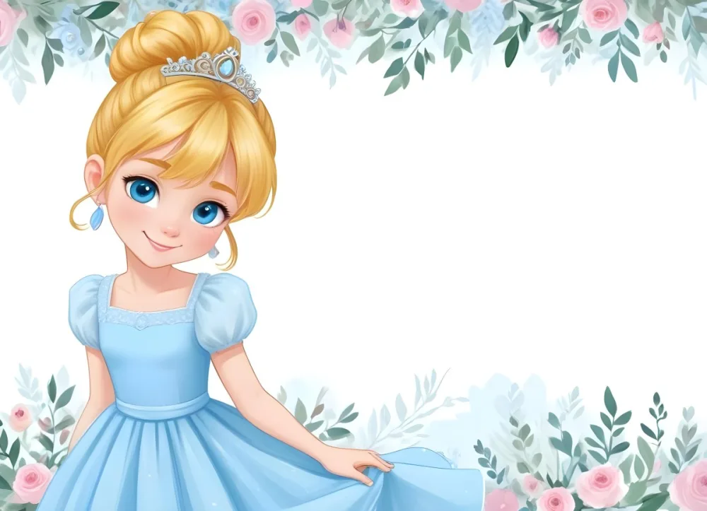 Digital Painting A Young Girl