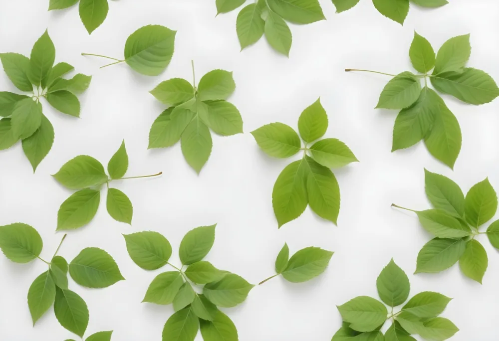Green Leaves With White Background 24 3bbe