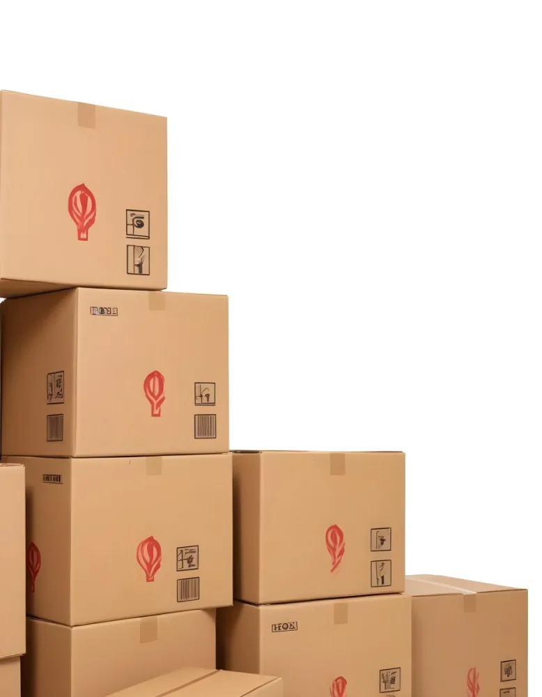 Stacks Of Cardboard Boxes With Fragile Symbols Suggesting A Moving Or Shipping Scene 16 560b