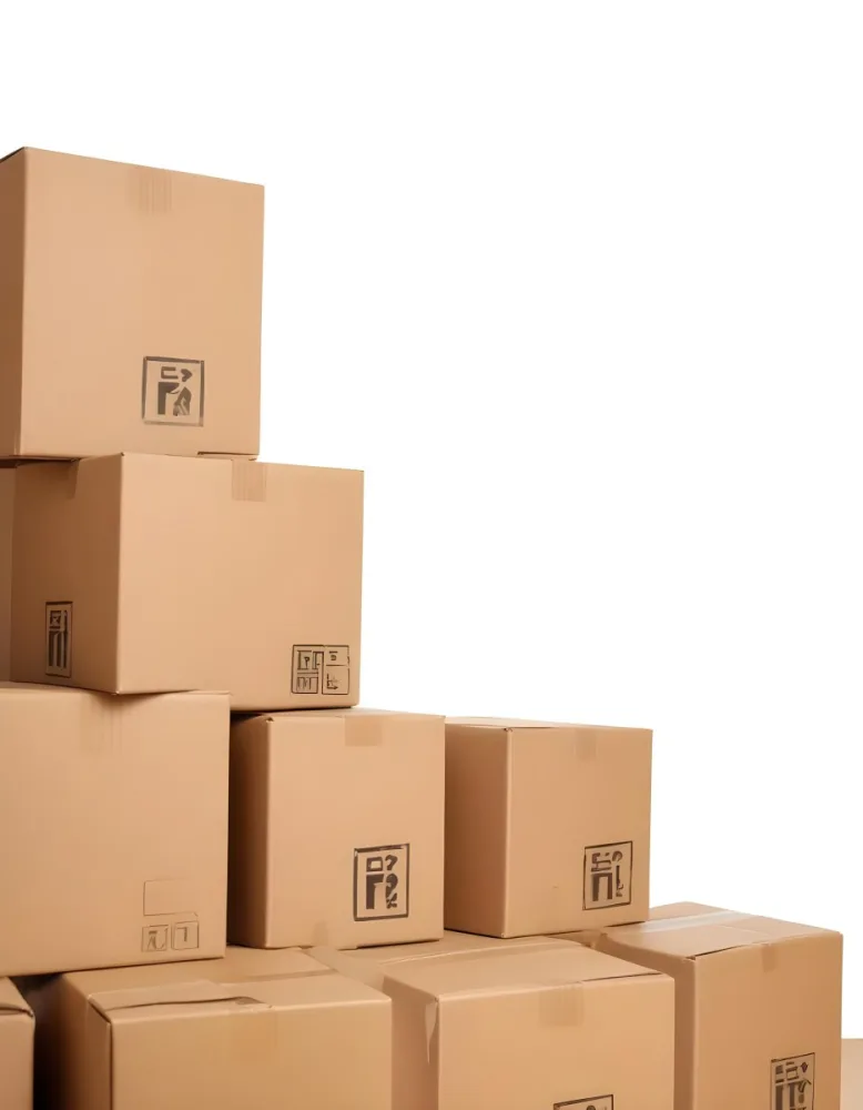 Stacks Of Cardboard Boxes With Fragile Symbols Suggesting A Moving Or Shipping Scene 17 Cba6