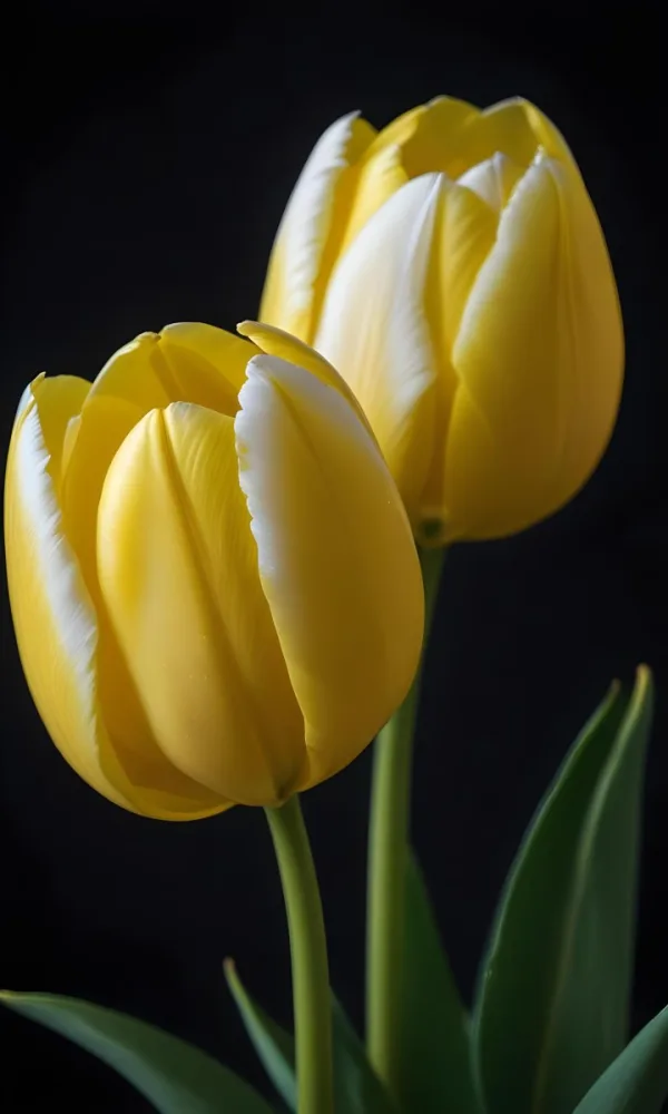Vwhite And Yellow Tulips Against A Dark Backgroundwhite And Yellow Tulips Against A Dark Backgroundwhite And Yellow Tulips Against A Dark Backgroundwhite And Yellow Tulips Against A Dark Backgroundwhite And Yellow Tu 14 6a32
