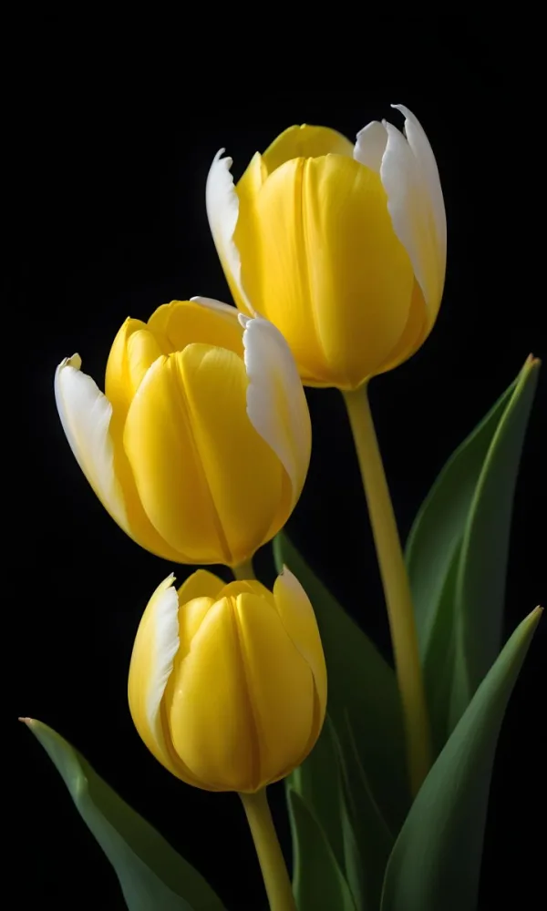 Vwhite And Yellow Tulips Against A Dark Backgroundwhite And Yellow Tulips Against A Dark Backgroundwhite And Yellow Tulips Against A Dark Backgroundwhite And Yellow Tulips Against A Dark Backgroundwhite And Yellow Tu 6 38fa