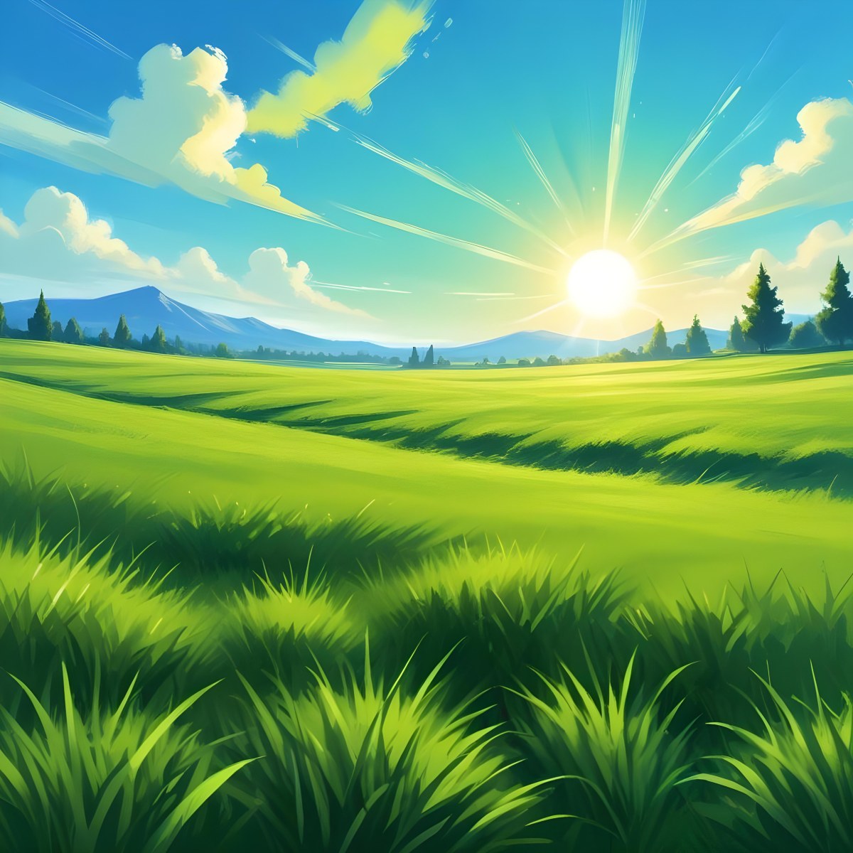 Green Grass Field