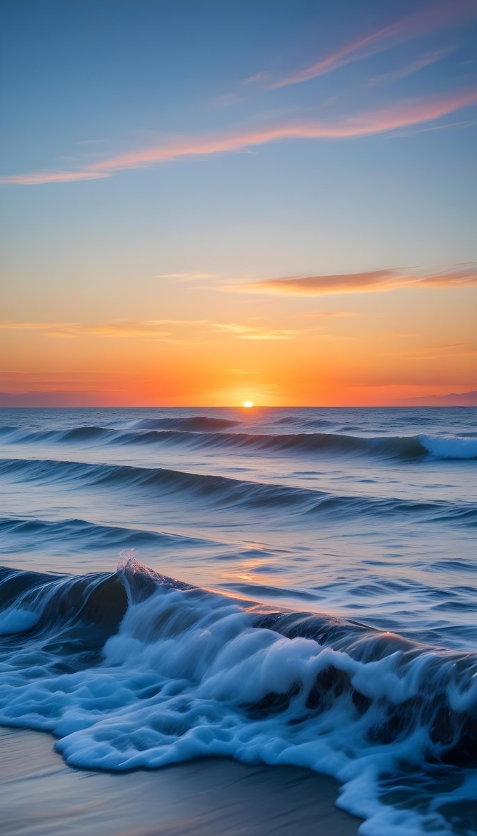 Minimal Soft Studio Light Photography A Red Umbrella Against A Dramatic Sunset Sky Over A Calm Body Of Water A Blue Umbrella Against A Serene Dawn Sky Over A Turbulent Ocean High Detail Solid Bold Color Backgr 5 B2c7