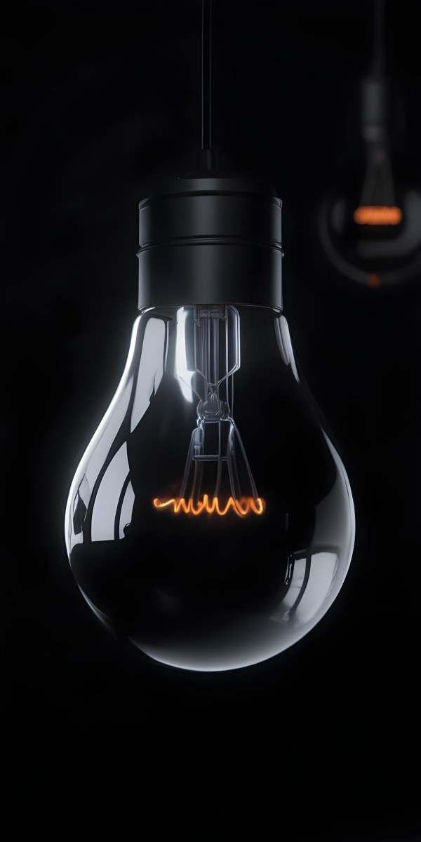 3d Model A Black Light Bulb With A Visible Filament Casting A Warm Glow In A Dark Room Figure Octane Render Volumetric Highly Detailed Videogame Aesthetic 13 5d87