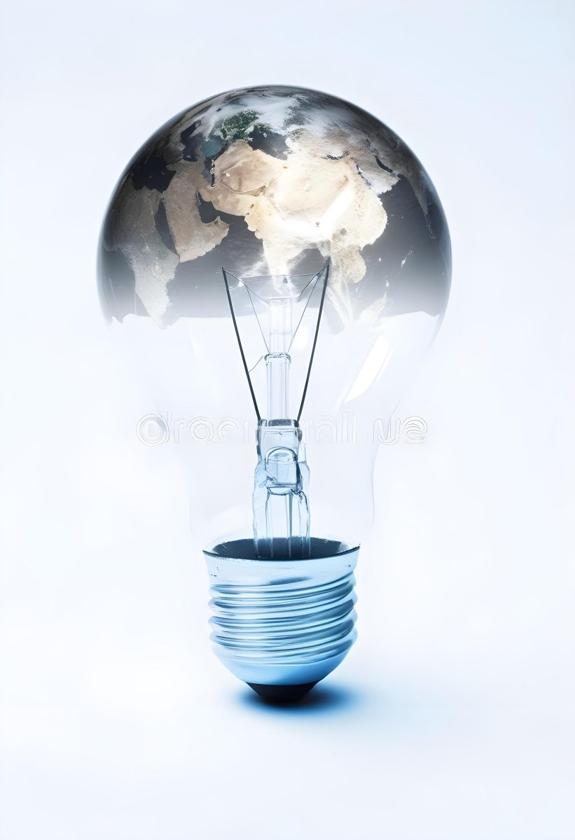 3d Model A Light Bulb With The Earth Inside The Bulb Is On A White Background The Earth Is Visible Through The Glass Figure Octane Render Volumetric Highly Detailed Videogame Aesthetic 3 C330
