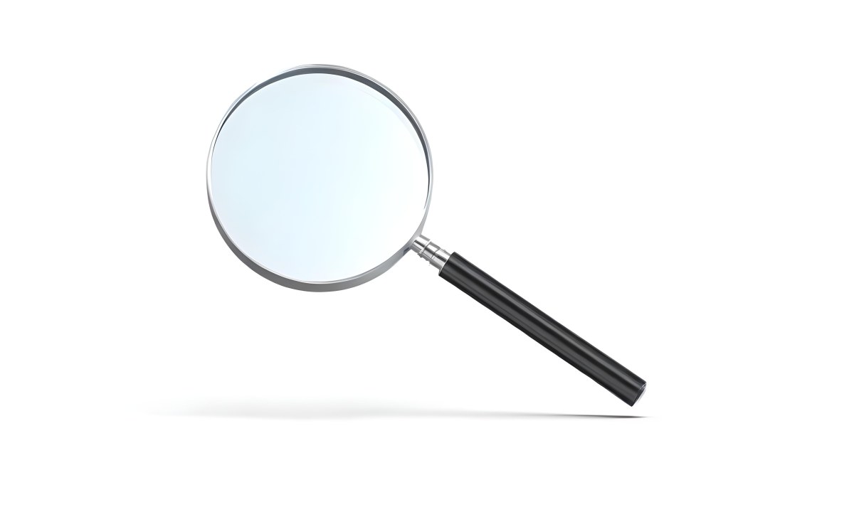 3d Model A Magnifying Glass With A Black Handle And A Silver Frame Casting A Shadow On A Black Background Figure Octane Render Volumetric Highly Detailed Videogame Aesthetic 14 7d6a