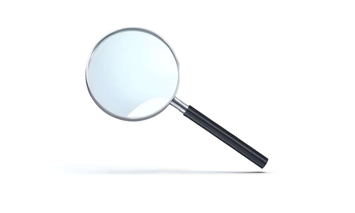 3d Model A Magnifying Glass With A Black Handle And A Silver Frame Casting A Shadow On A Black Background Figure Octane Render Volumetric Highly Detailed Videogame Aesthetic 15 Db60