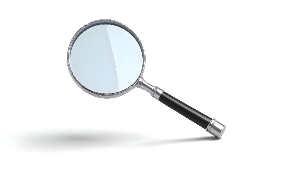 3d Model A Magnifying Glass With A Black Handle And A Silver Frame Casting A Shadow On A Black Background Figure Octane Render Volumetric Highly Detailed Videogame Aesthetic 7 D573
