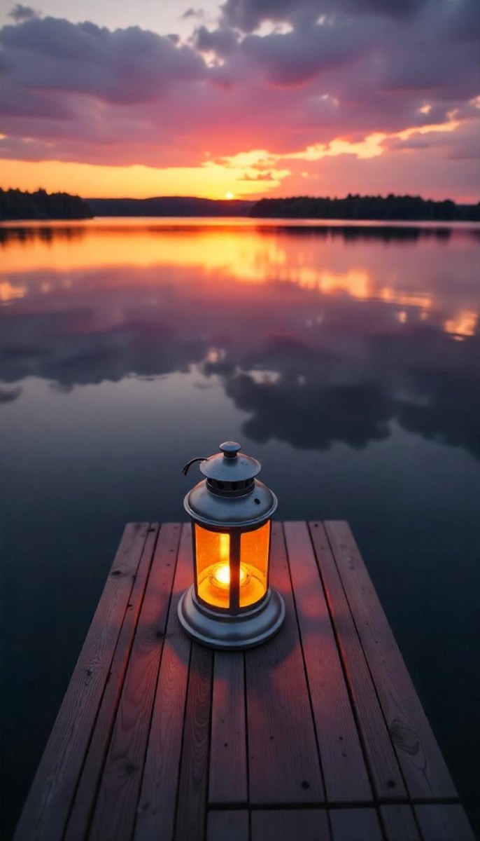 A Candle With A Bright Flame Set Against A Bright Background Wooden Planks With A Hole Casting A Warm Glow Creating A Sense Of Hope 41 81f6