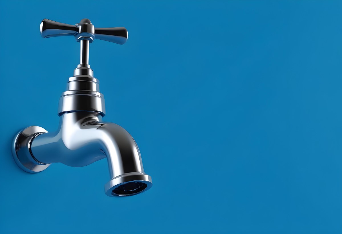 A Chrome Faucet