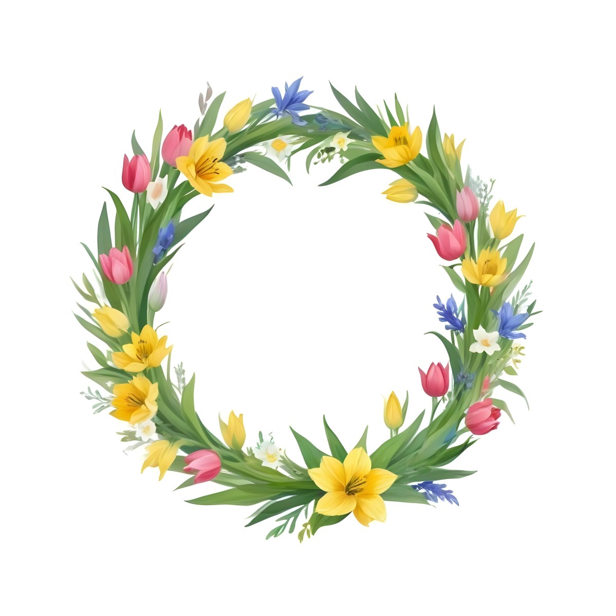 A Colorful Floral Wreath Made Of Tropical Flowers Such As Bird Of Paradise Plumeria And Other Lush Greenery 4 Fc50