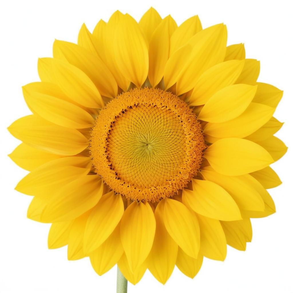 A Sunflower With White Petals And A White Center Isolated On A White Background Bright And Cheerful Detailed Texture Soft Lighting Vibrant Colors Botanical Illustration Nature Inspired 22 14f3