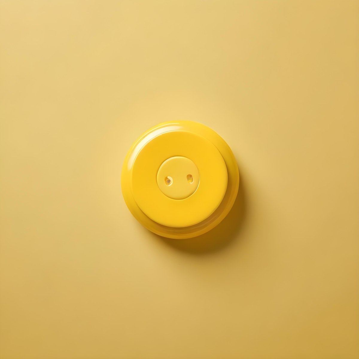 A Yellow Glossy Button With A Yellow Border The Button Has A Gradient From Light Yellow To Dark Yellow Yellow Background 3 Efbe