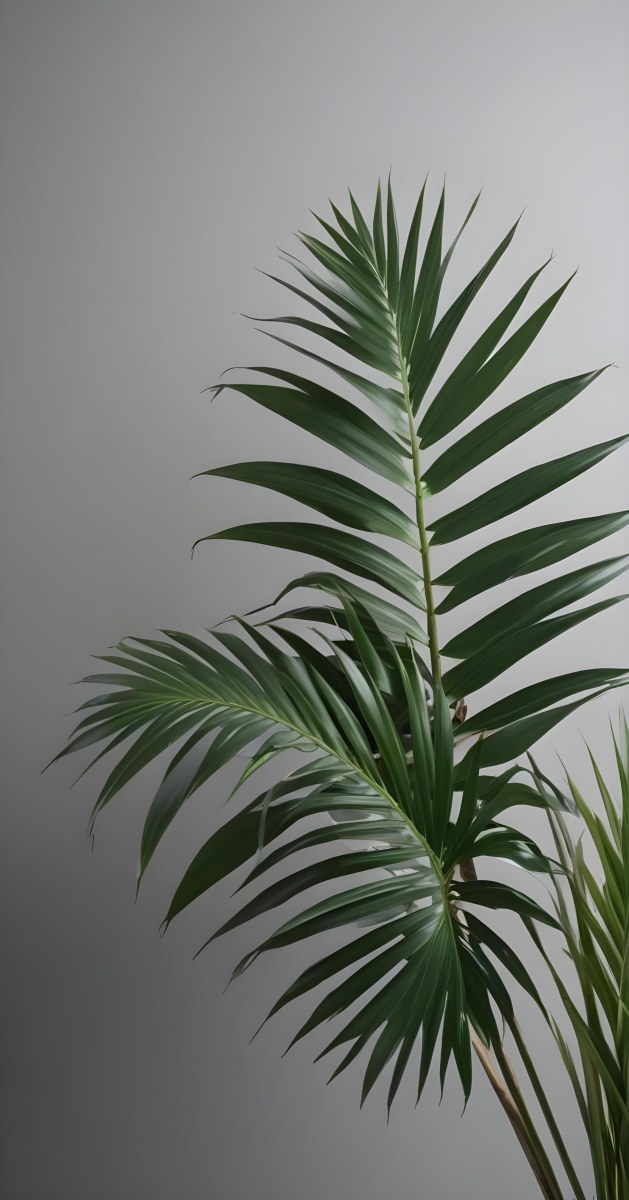 Green Palm Leaves