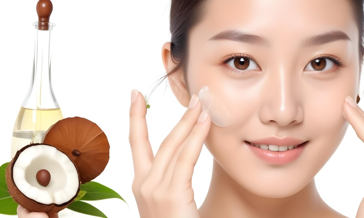 A Young Asian Woman With Smooth Skin Dark Eyebrows And Natural Makeup Looking Directly At The Camera 12 4620