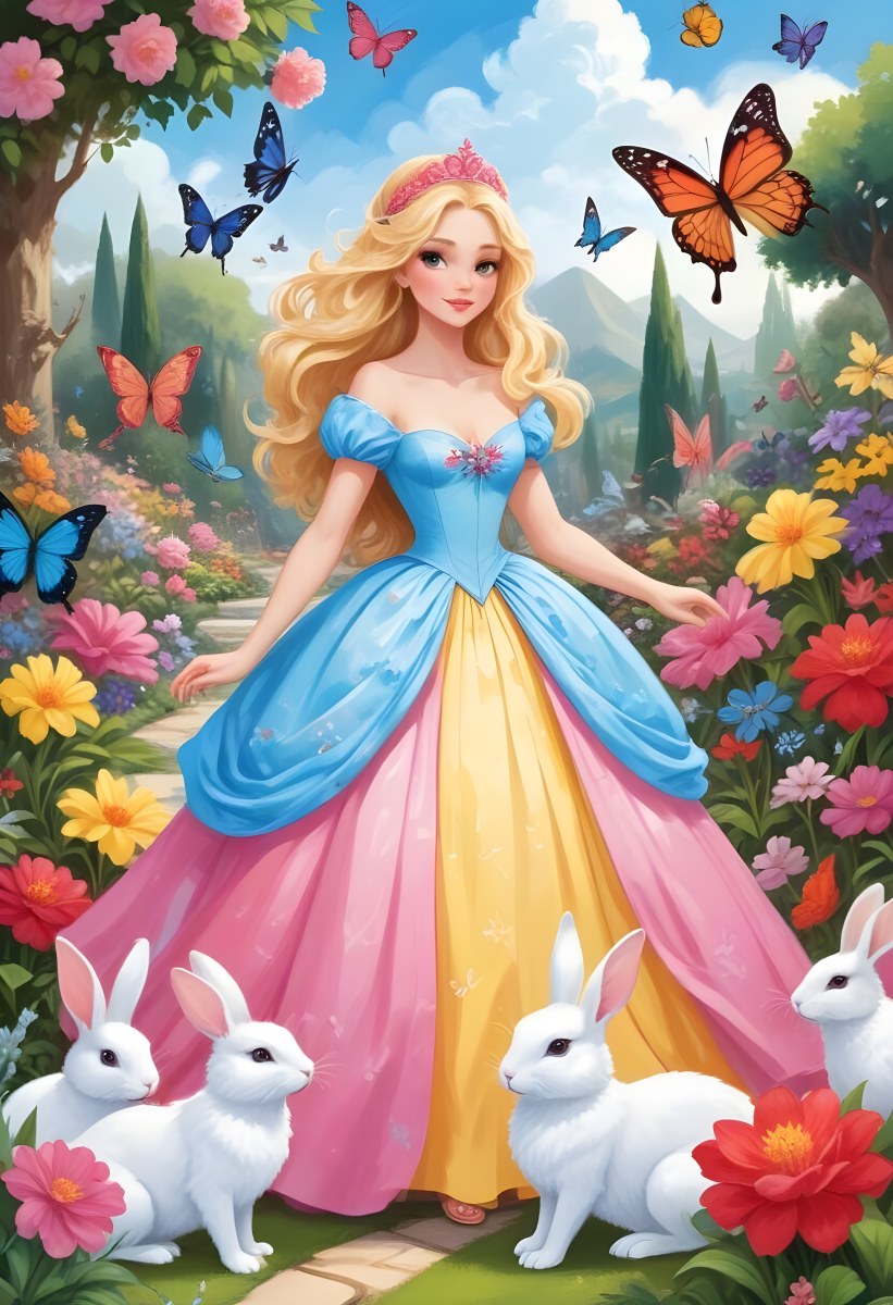 Adorable Cartoon Style A Young Fairskinned Caucasi 31 76be