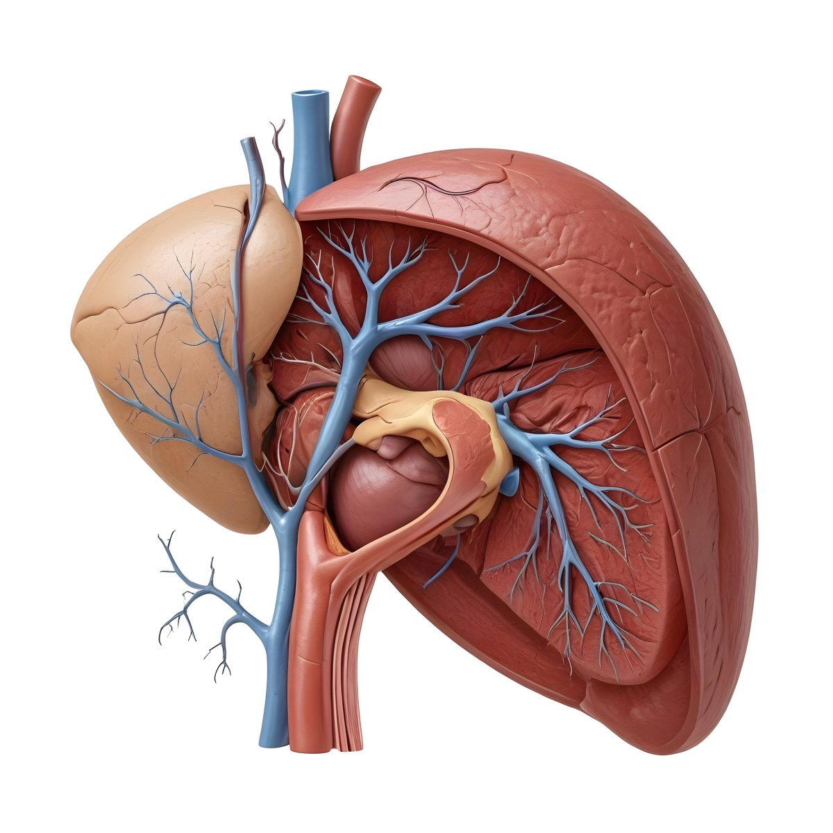 Human Liver Anatomy