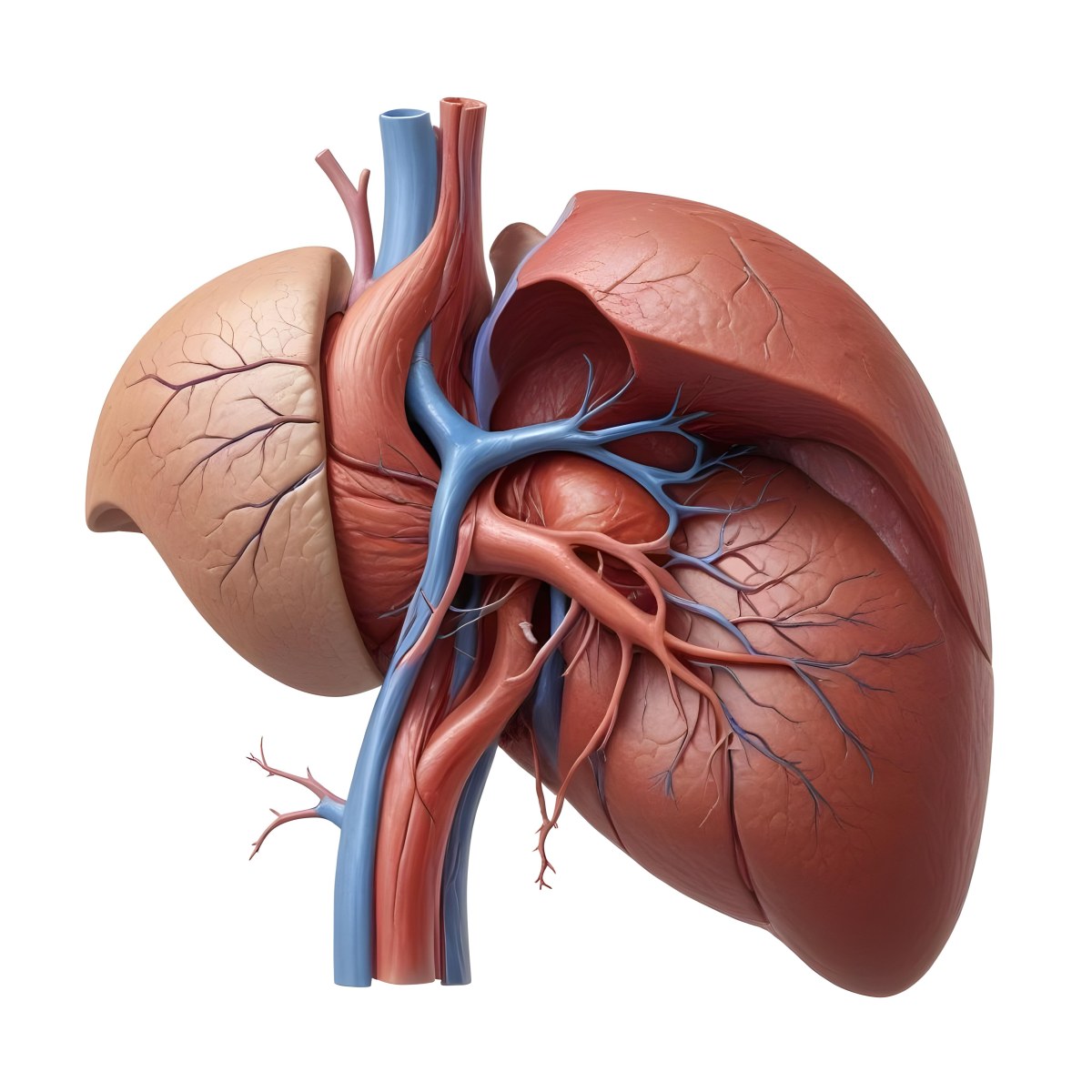 3d Model Human Liver Anatomy On A White Background Figure Octane Render Volumetric Highly Detailed Videogame Aesthetic 18 E3e7