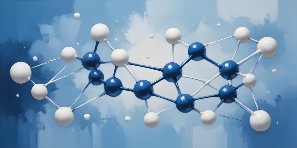 3d Model Molecular Structure With Interconnected Spheres And Lines Creating A Network Like Pattern Soft Blue And White Color Palette Minimalist Composition Clean And Modern Aesthetic Abstract Representation Of Sci 29 1957