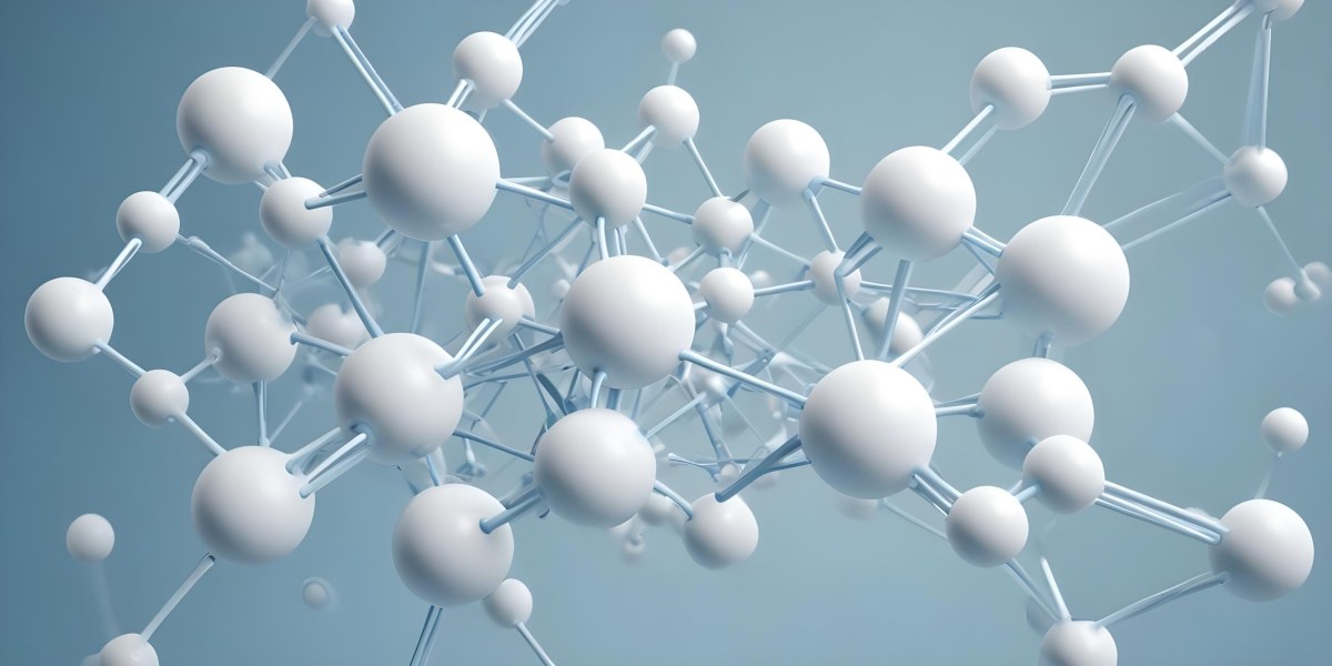 3d Model Molecular Structure With Interconnected Spheres And Lines Creating A Network Like Pattern Soft Blue And White Color Palette Minimalist Composition Clean And Modern Aesthetic Abstract Representation Of Sci 9 A4ba