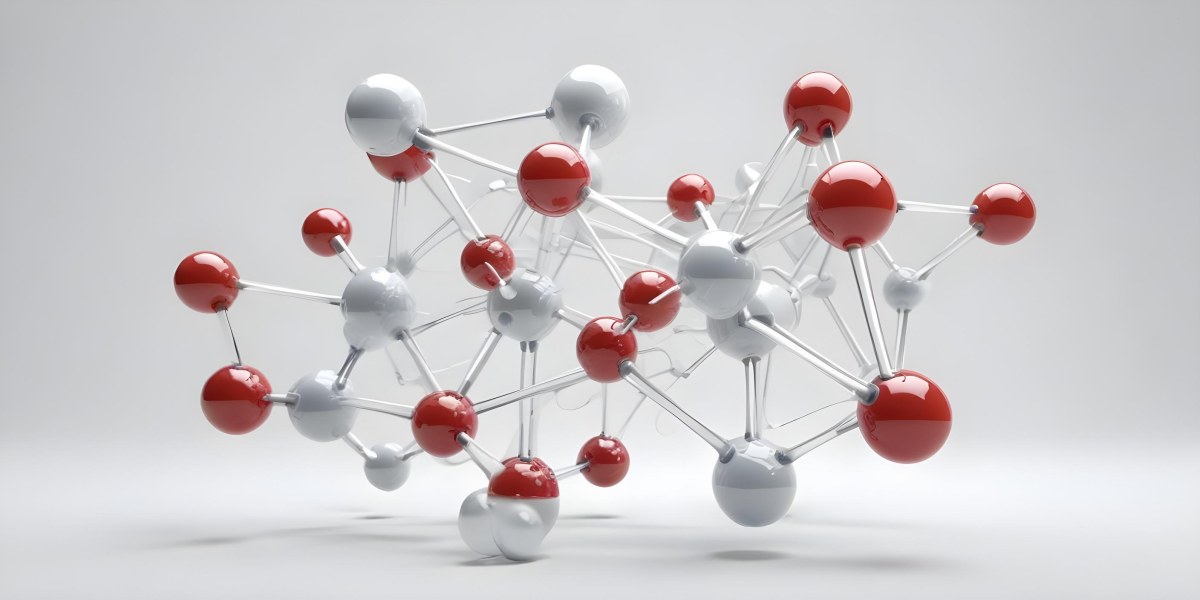 3d Model Molecular Structure With Interconnected Spheres And Rods Transparent Material Soft Shadows White Background Scientific Visualization Minimalist Composition Clean Aesthetic Modern Design Conceptual Rep 42 56fe