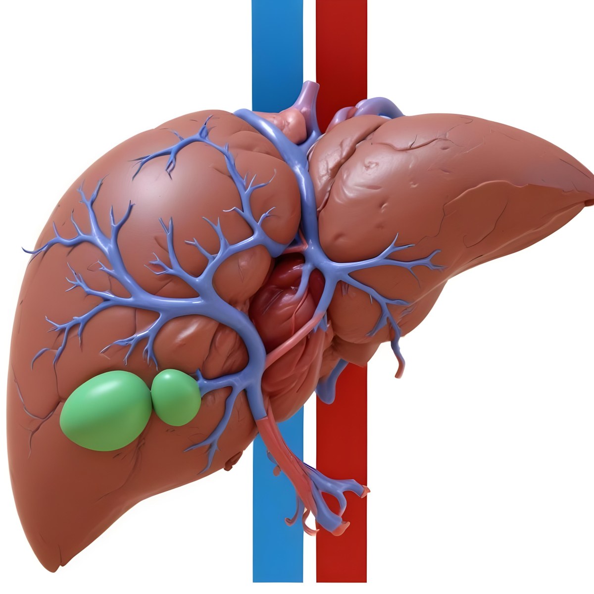 Digital Painting A Liver