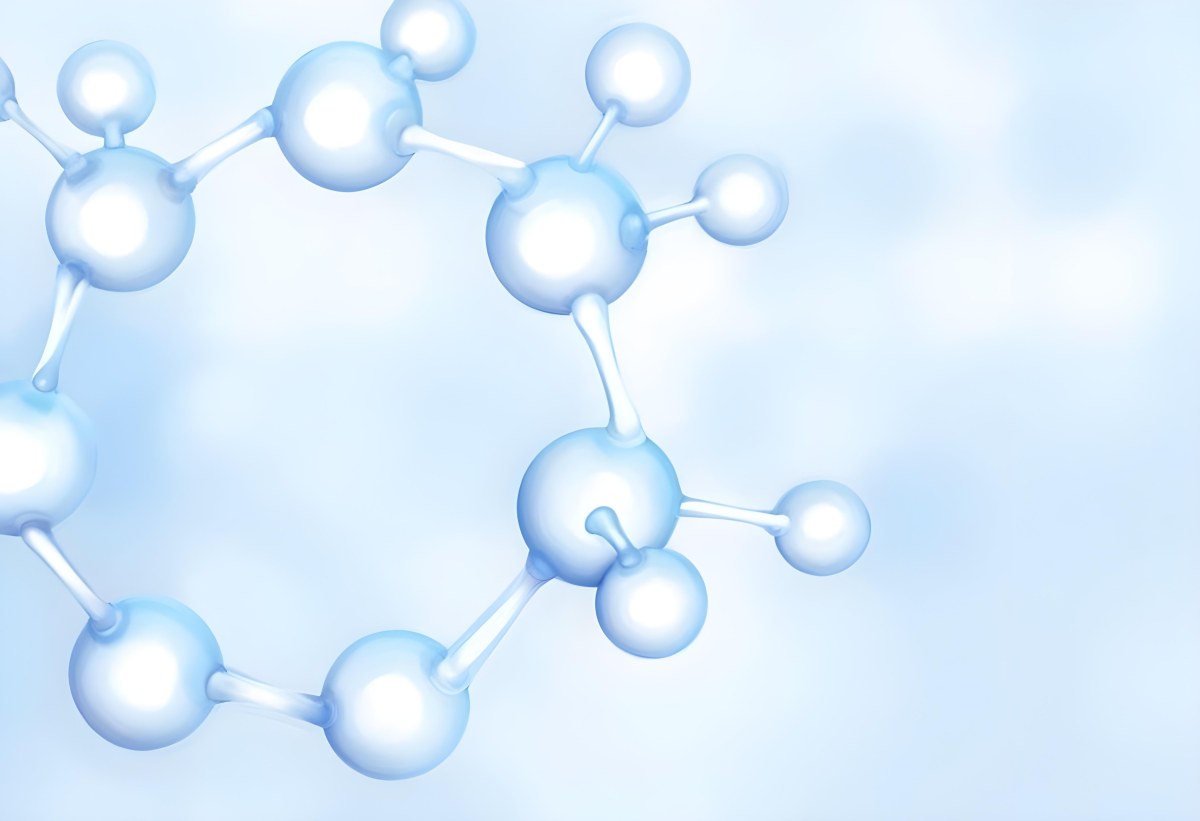 Oil Painting Molecular Structure With Interconnected Spheres Translucent Material Soft Lighting Light Blue And White Color Palette Scientific Or Medical Theme Clean And Minimalist Background Creative Extremely De 41 E28a