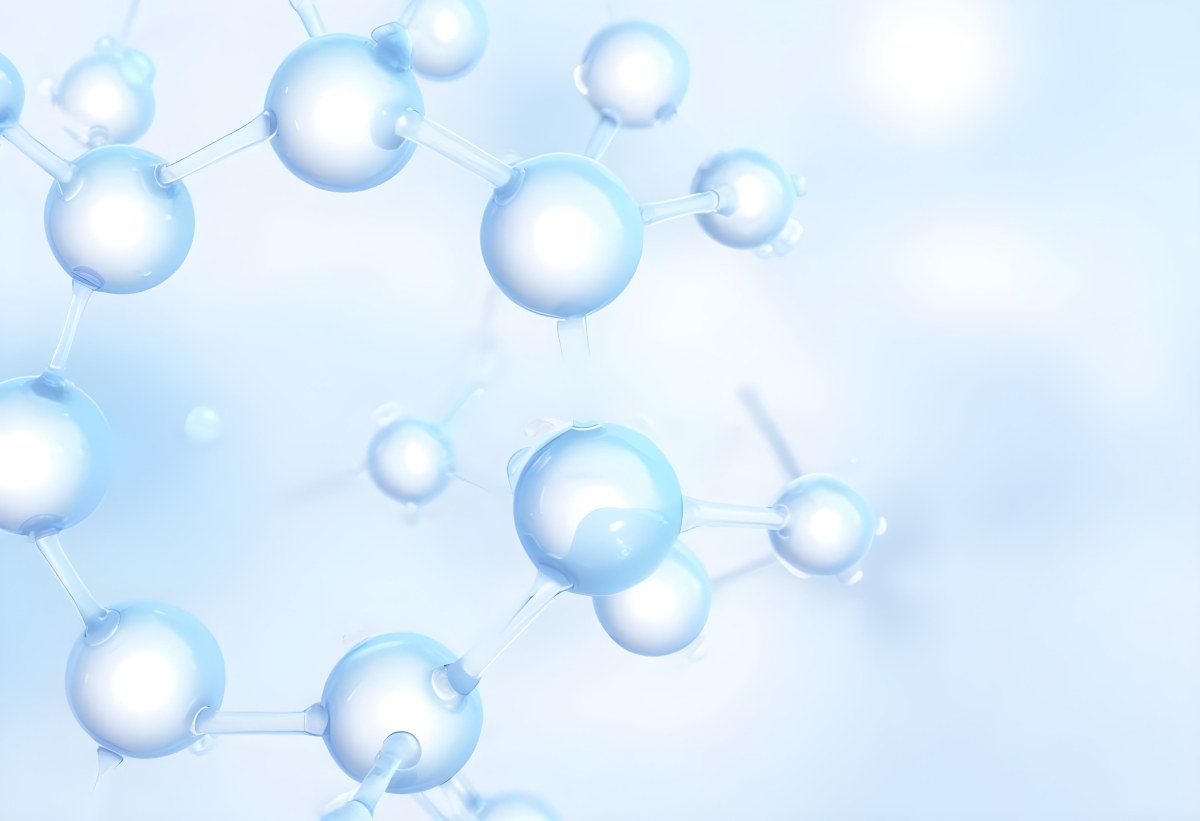 Oil Painting Molecular Structure With Interconnected Spheres Translucent Material Soft Lighting Light Blue And White Color Palette Scientific Or Medical Theme Clean And Minimalist Background Creative Extremely De 8 364a