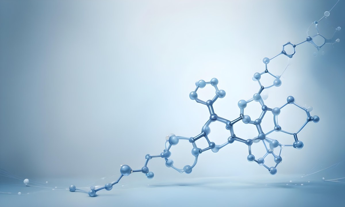 Oil Painting Molecular Structure With Transparent Spheres Connected By Thin Lines Light Blue Color Palette Soft Lighting Clean And Minimalist Design Scientific Background Creative Extremely Detailed Brush Stroke 15 06dd