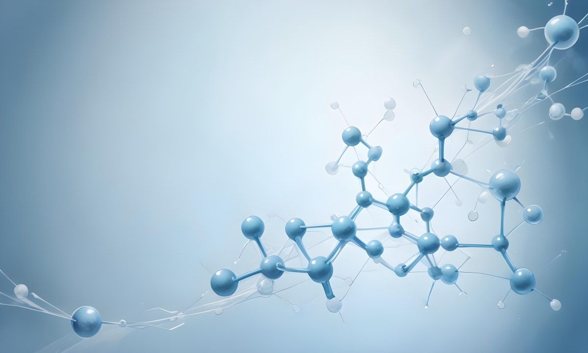 Oil Painting Molecular Structure With Transparent Spheres Connected By Thin Lines Light Blue Color Palette Soft Lighting Clean And Minimalist Design Scientific Background Creative Extremely Detailed Brush Stroke 9 7d65