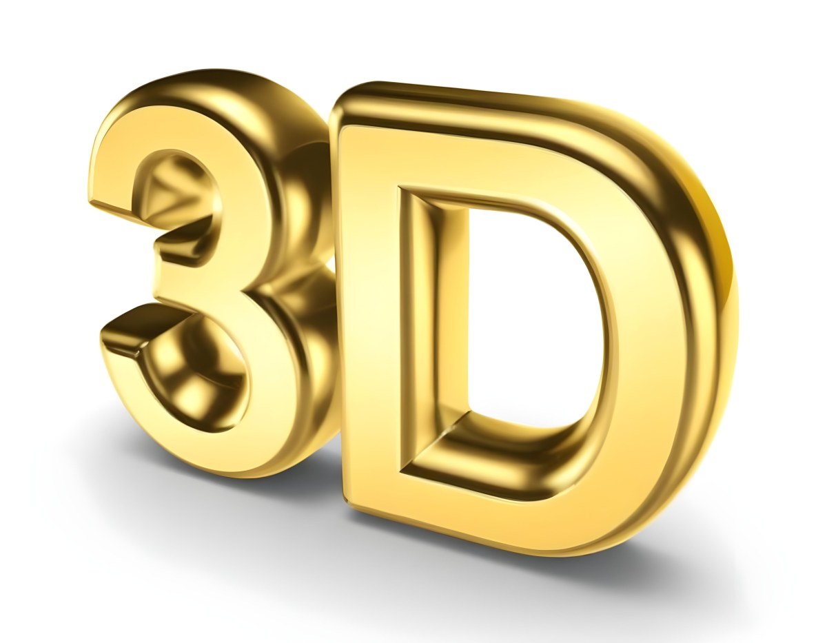 Minimal Soft Studio Light Photography Golden 3d Text With A Shiny Surface Featuring The Numbers 3 And D Prominently Displayed Set Against A Light Background The Letters Have A Smooth Finish Emphasizing Their Thre 17 Bb27