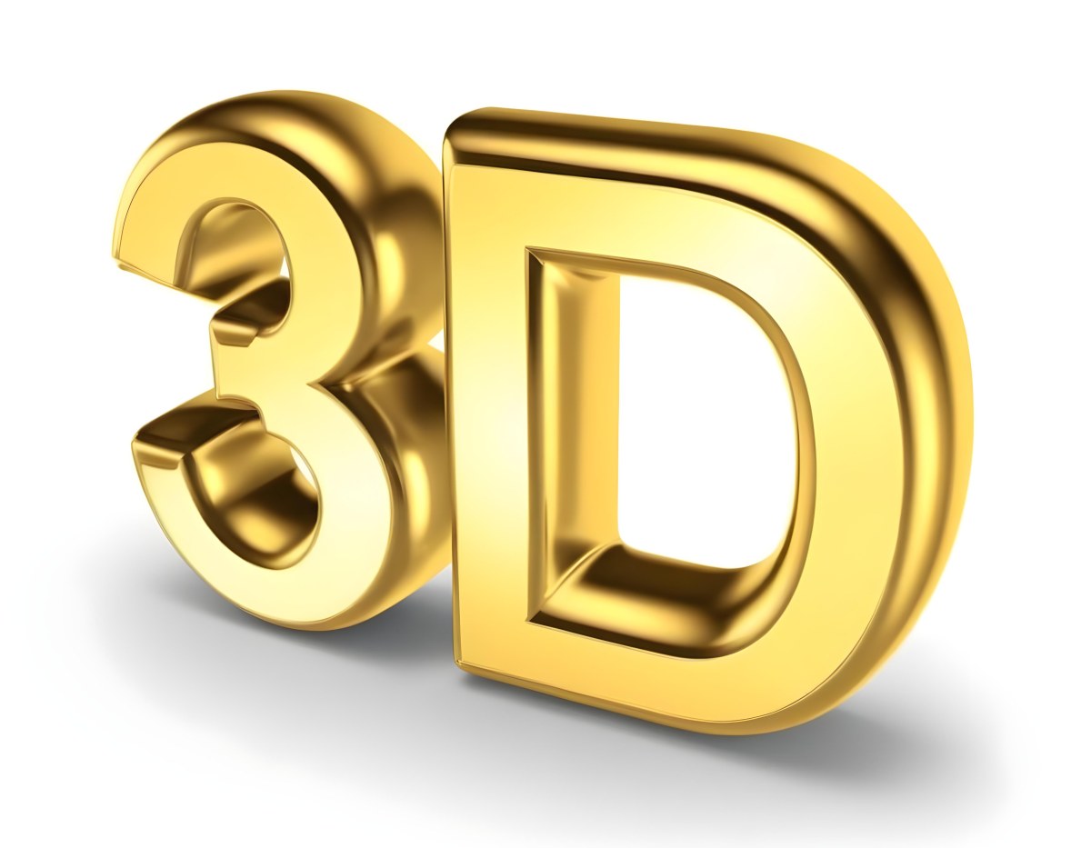 Minimal Soft Studio Light Photography Golden 3d Text With A Shiny Surface Featuring The Numbers 3 And D Prominently Displayed Set Against A Light Background The Letters Have A Smooth Finish Emphasizing Their Thre 19 E35e